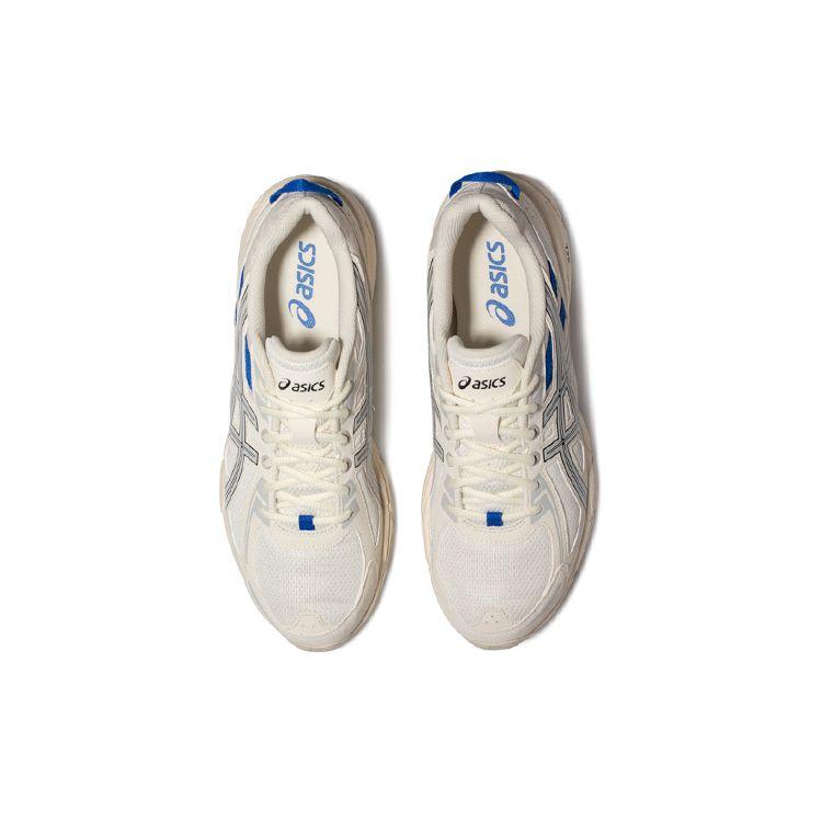 Asics Gel-Venture 6 Comfortable Outdoor Fabric Synthetic Leather Low-Top Trail Running Shoes Men Sneaker Light-Gray Blue 1011B550-101