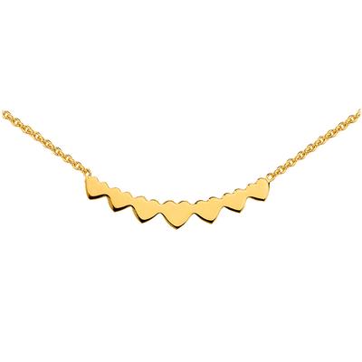 [P0563] - Gold Plated 'Love' Necklace