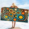 3D Cracked Wall Baseball Microfiber Beach Towel Oversized Extra Large Personalized Sports Theme Pool Blanket for Boys Toddler