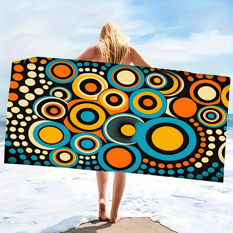 3D Cracked Wall Baseball Microfiber Beach Towel Oversized Extra Large Personalized Sports Theme Pool Blanket for Boys Toddler