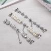 Compatible Silver White Diamond Style Chain Bracelet for Apple Watch Series 9 to 4