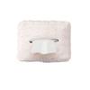 High-End Sun Visor Car Tissue Box - Simple Hanging Cream Puff Tissue Dispenser & Cute Ornament
