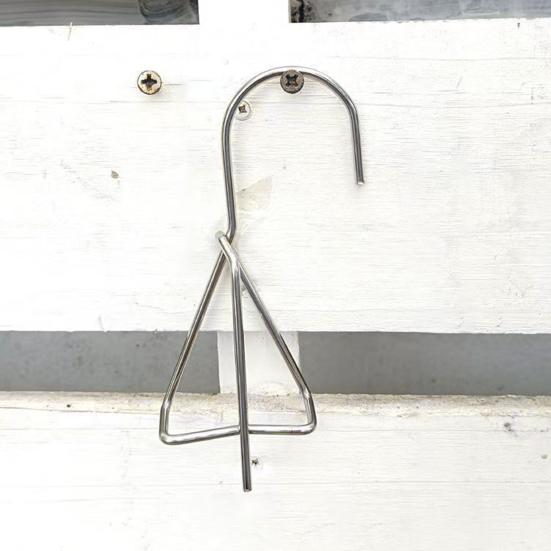 Terracotta Plant Pot Hangers Flowerpot Hooks for Clay Pots Stainless Steel Terracotta Pot Holder Plant Hanger for Fence Wall Outdoor Indoor Decor