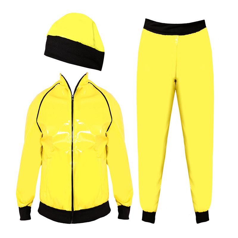 

Men s Shiny 90s Hip Hop Party Costume Set L