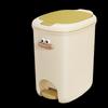 Light Luxury Pedal Trash Can with Pop-up Lid
