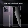 1-3Sets Back Hydrogel Film Border Frame Stickers for iPhone 16 Pro 16 Pro Max 16E Back & Side Full Cover Screen Protective Film