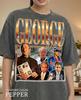 George W. Bush 90er Vintage Retro Bootleg Shirt, 43. Präsident Grafik-T-Shirt, Fanartikel für politische Persönlichkeiten