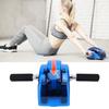 Abdomen Four Roller Wheel Abdominal Muscle Exerciser Gym Home Fitness Equipment with Gear