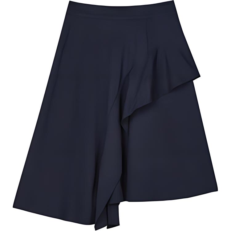 

New FILA SS24 Casual Short Skirts Women s Rich Ink Blue F11W424311F-NV 170/70A/L