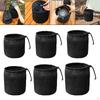 Camping Cookware Bag Pouch Cutlery Storage Utensil with Drawstring Made of Polyester for Outdoor