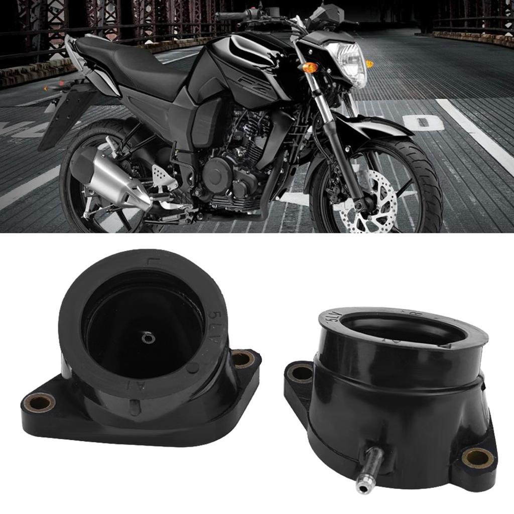 4Pcs Motorcycle Carb Carburetor Intake Manifold Boot Joint for YAMAHA FZS1000 FZ 1 FAZER