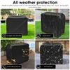 BBQ Grill Cover Outdoor Gas Grill Cover Anti-Dust Waterproof Barbecue Charcoal Grill Cover Tear Resistant Barbecue Accessories