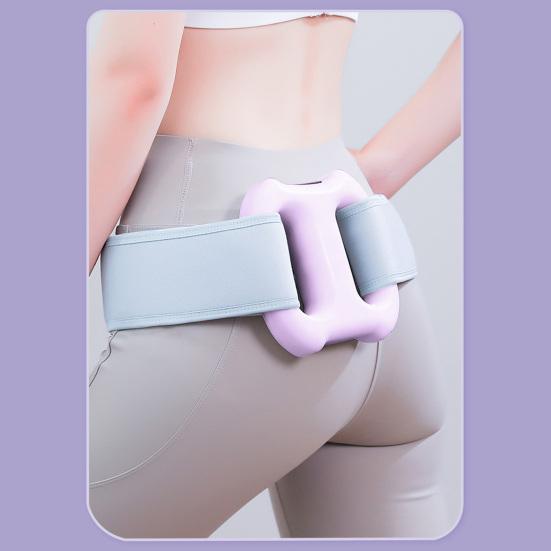 Small Vibration Plate Fitness Ring Digital Display 5 Adjustable Intensity Levels Battery Powered Wireless Exercise Shaker Massager