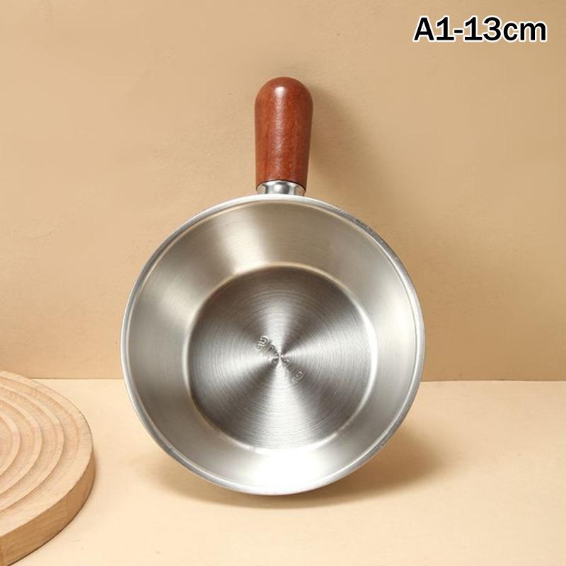 Mini Olla de Acero Inoxidable de Alta Calidad, Ideal para Cocinar Sopa, Leche y Recetas a Base de Aceite