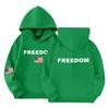 Children's Fashion Hooded Long Sleeved Printed Casual Pullover Sweatshirt Top