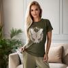 Butterfly T-Shirt Jewellery Shirt Golden Butterfly Tee Mother Day Gift for Mama Mom Granny Grandma Grandmother Gran Nana Sister Aunt Women