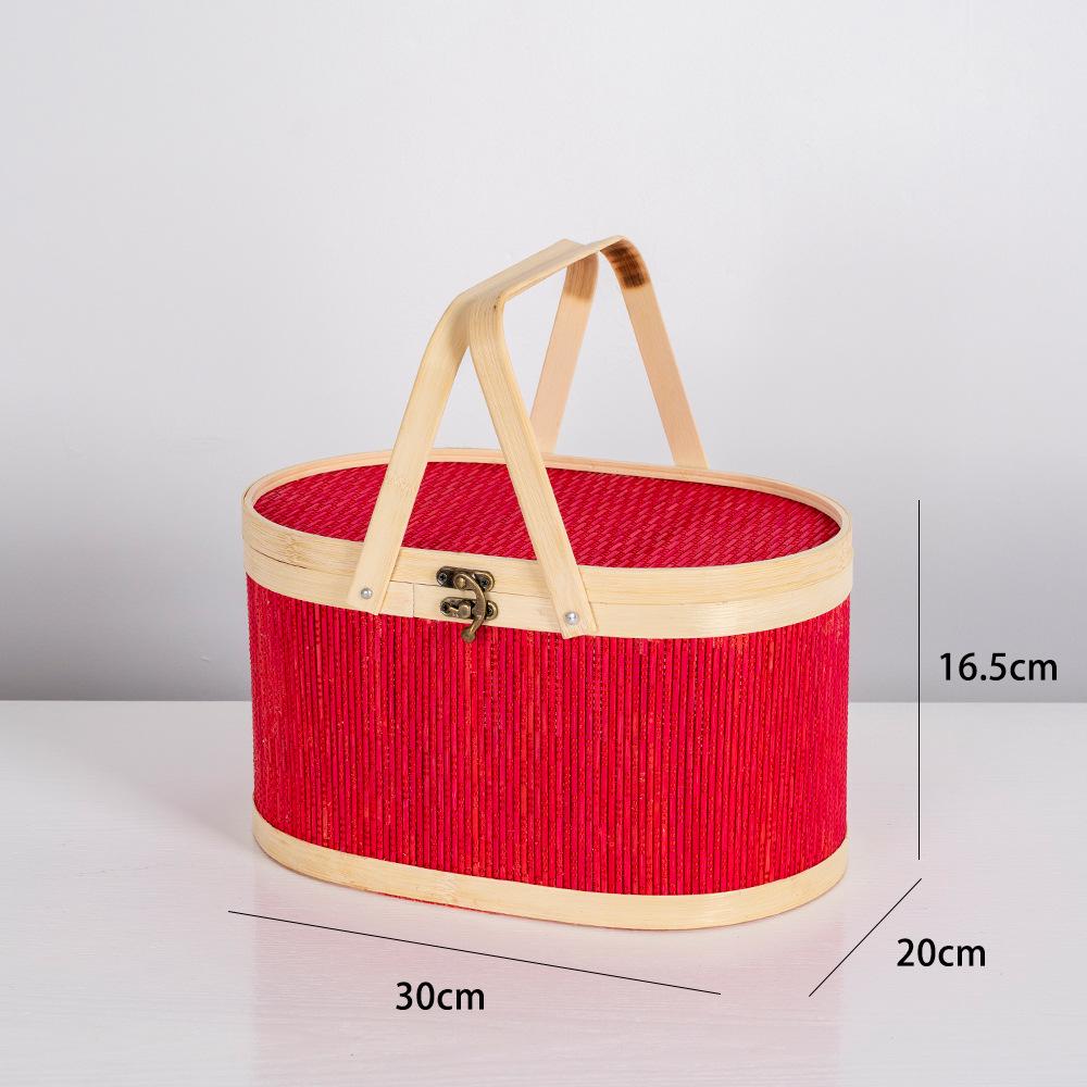 2026 Bamboo Gift Box for Zongzi, Mooncakes & Snacks