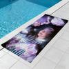 A-ayliva S-schwarzes Singer Wunder Handtuch Strand Schnelltrocknend Weich H-herz Pool Handtücher Geschenk für Reise Fitnessstudio Dusche Camping Sport