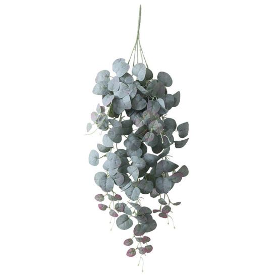 

1 ветка искусственного ротанга, гибкая, яркая, устойчивая к погодным условиям, декоративная, искусственная, эвкалиптовая лиана зелёный