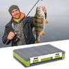 Double-sided Fishing Lure Storage Box Detachable Compact Design Portable Shrimp Bait Box Fishing Gear Organizer