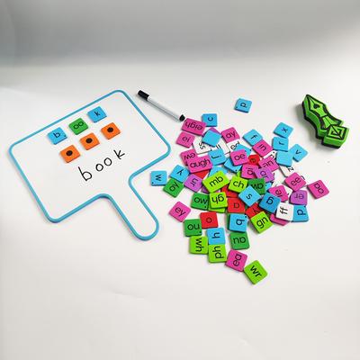 Magnetic Letters Phonics Games Letter Tiles Phonemic Awareness Alphabet Magnets for Preschool & Kindergarten Learning Activities