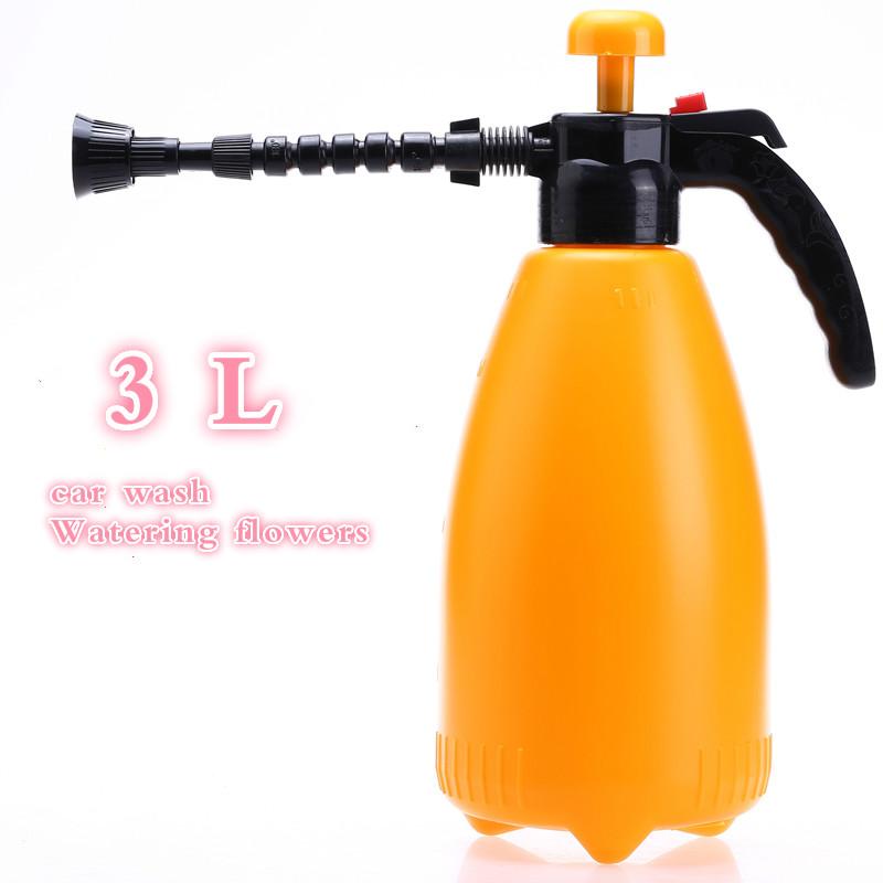Household car wash foam 3L watering can car wash home pneumatic wash tool watering aotu wash car accessories adjustable