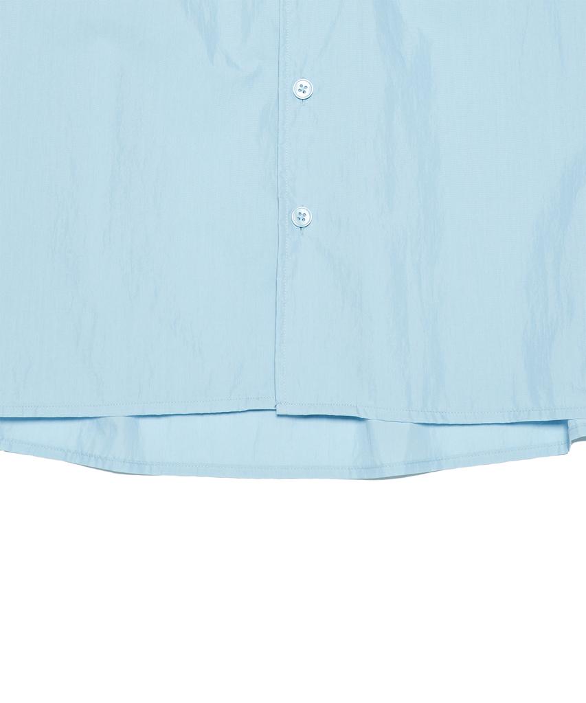 HELLO SUNRISE Hs Safari Shirt Jacket_Sky Blue