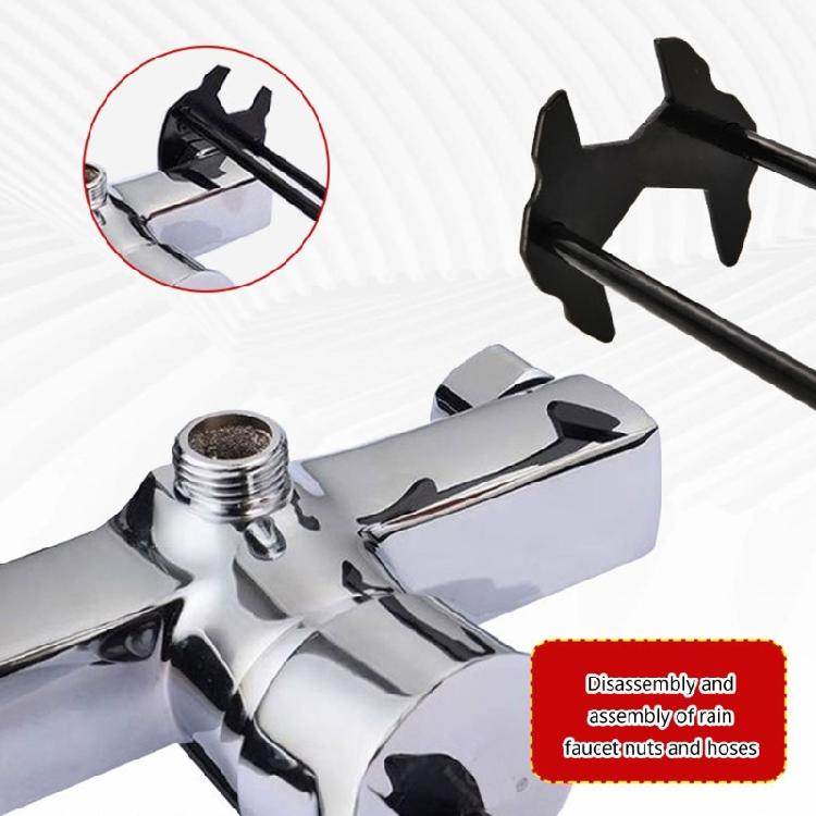 2Pcs Basin Wrench Sink Wrench Set Under Sink Plumbers Wrench Multifunctional