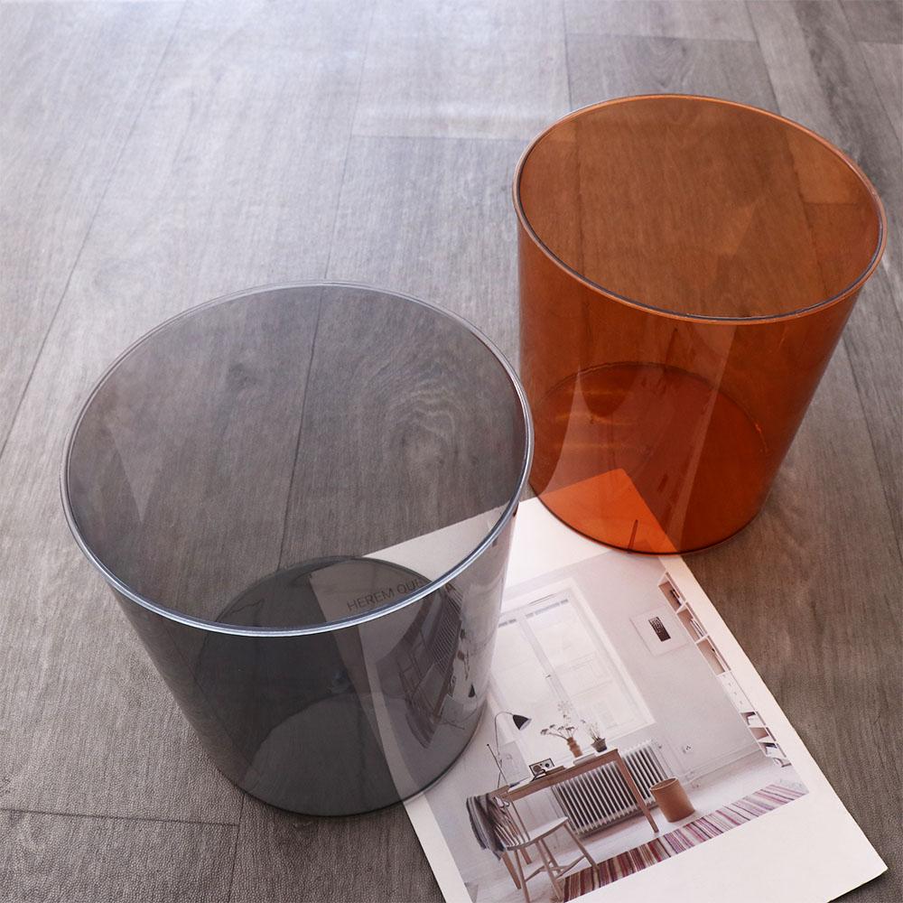 Verdickter Transparenter Müll PET Müllbehälter Organizer Behälter Abfallbehälter Küche