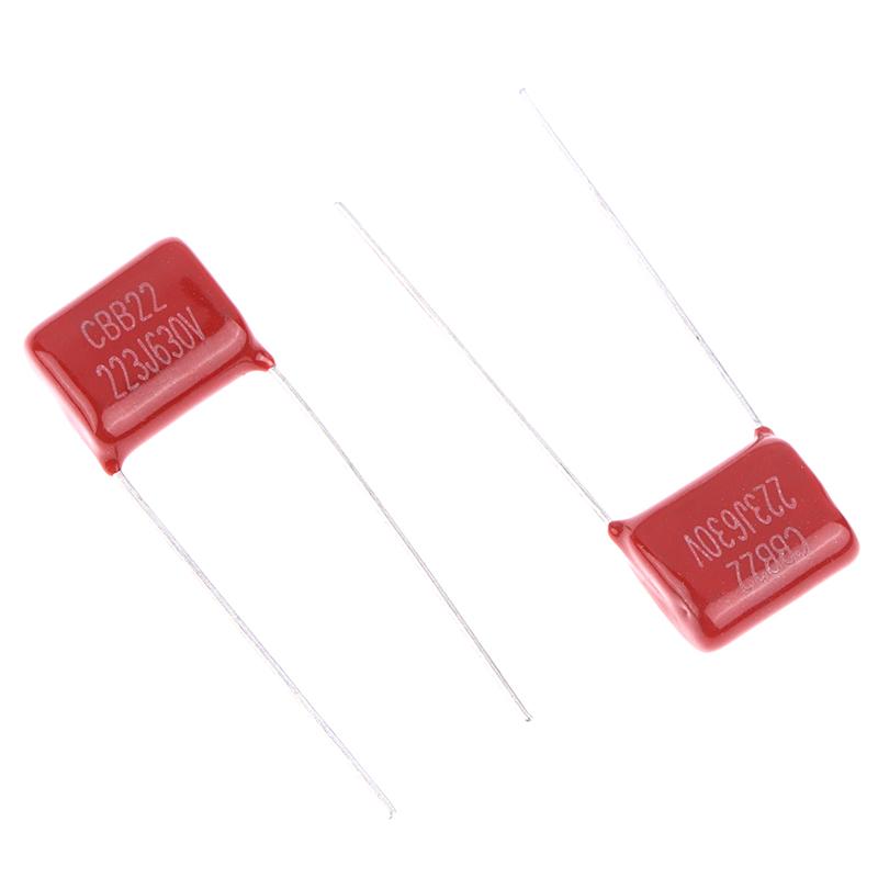10Pcs Pro 223J 630V 22Nf 0.022Uf Capacitors Metallized Polypropylene Guitar Cap Cbb Film Caps For Electric Guitar Bass