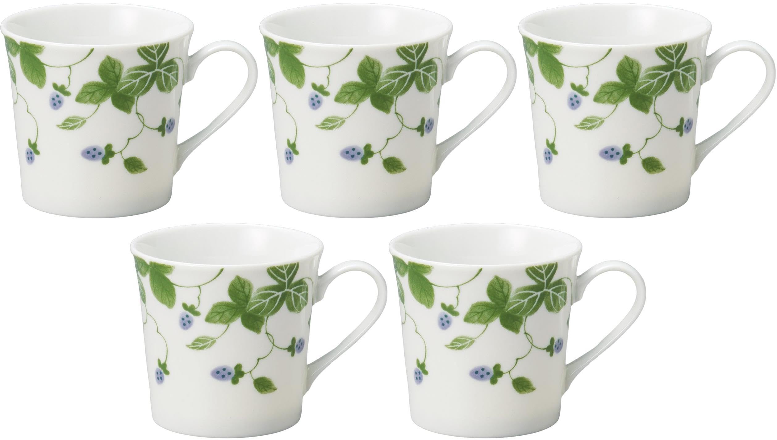 

Set of 5 Wild Strawberry Mugs Purple x [9 8.5cm] [Mugs] фіолетовий