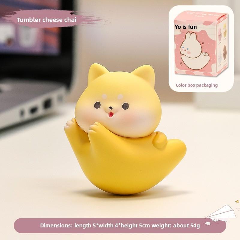 Resin Animal Desk Toy With Stressrelief Design For Office Decor And Gift Giving