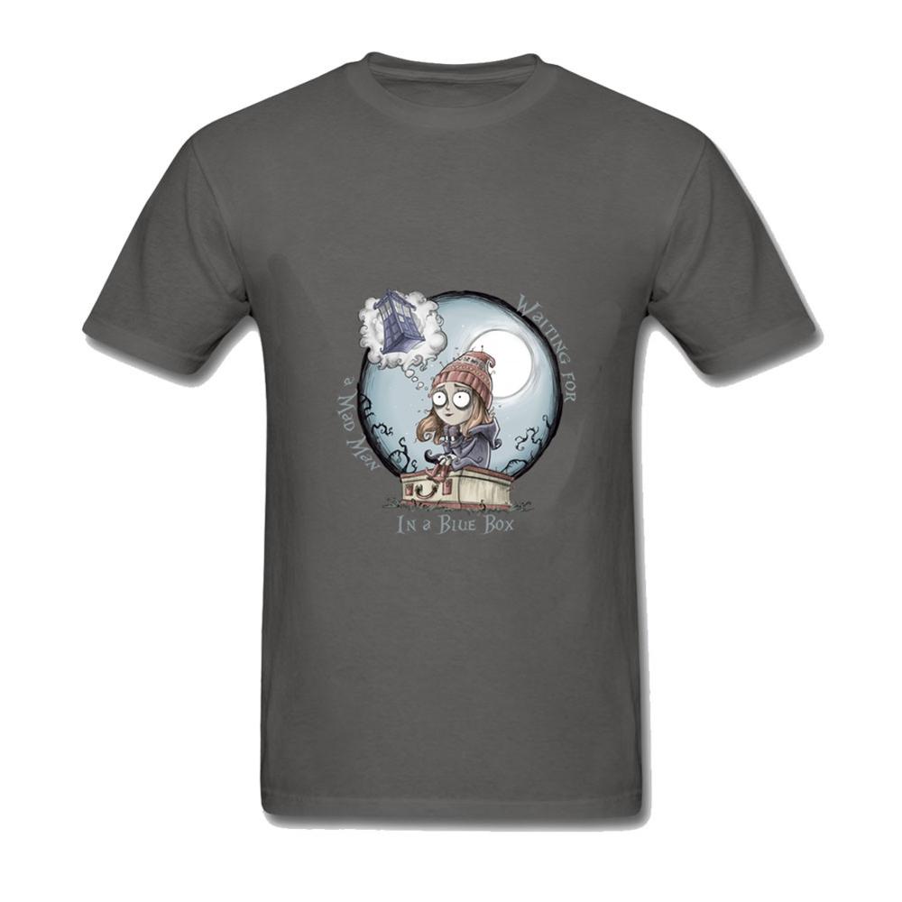 Homme Short Sleeve Tee Shirts The Girl Who Waited Dr Who Men S