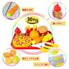 Buz ve Diğer Eğitim Oyuncakları İçeren Kendin Yap Oyun Seti Erkek Çocuklar İçin ve Rol Yapma veya Oyun İçin Mükemmel 30 Parça Çocuklar, Mutfak, Sebzeler, Meyveler,