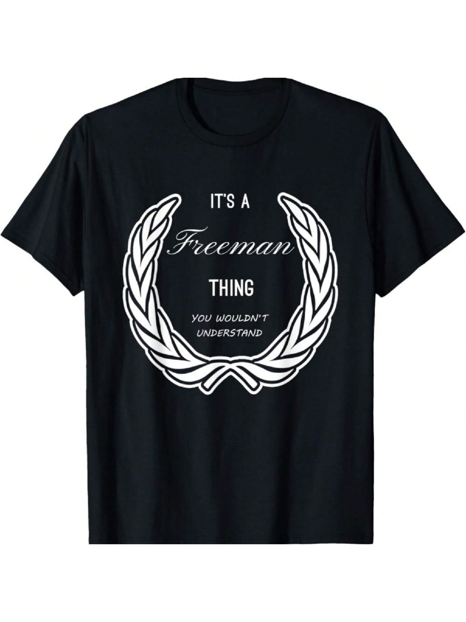 Freeman - Cool Personalized Last Name Gifts T-Shirt S