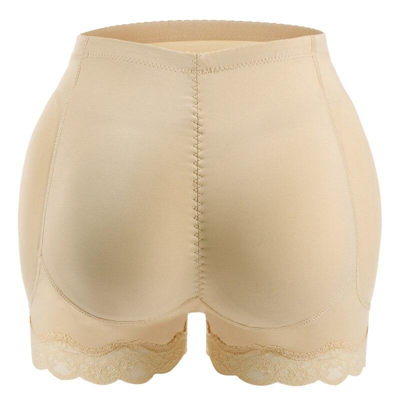 Butt Lifter spodnie damskie sztuczne pośladki pulchne biodra duży rozmiar majtki modelujące sylwetkę koronkowe fałszywe tyłek z podkładką bokserki bielizna modelująca szorty