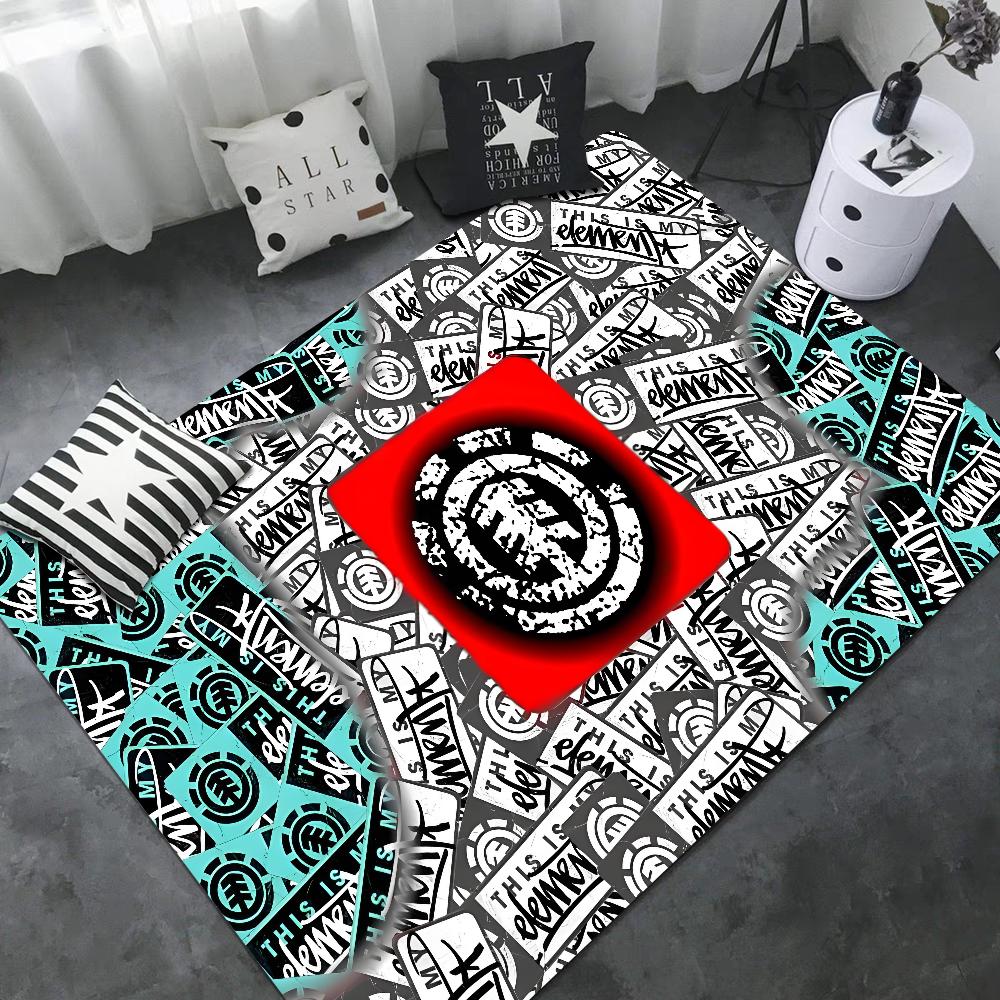 Element Skateboards Podlahový koberec Dětský pokoj Dekorace ložnice Balkon Protiskluzová rohožka Obývací pokoj Hotelová dekorace Podložka