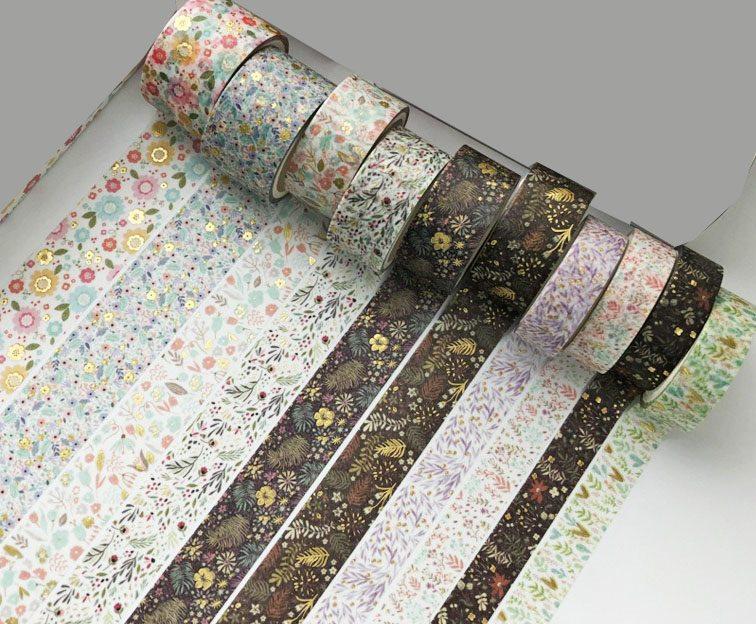 

10 rolls/box Creative hand account tape and DIY decorative collage paper tape hand account tape
