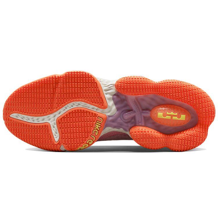 Nike LeBron 19 Low EP Hawaii Men Crimson Bliss Atomic Green Rush Orange Light Orewood Brown Amethyst Wave DQ8343-600