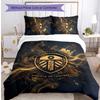 Leeds United Voetbal Beddengoed Set, 3 Delen, Comfortabel Huidvriendelijk Slaapkamer Dekbedovertrek Set