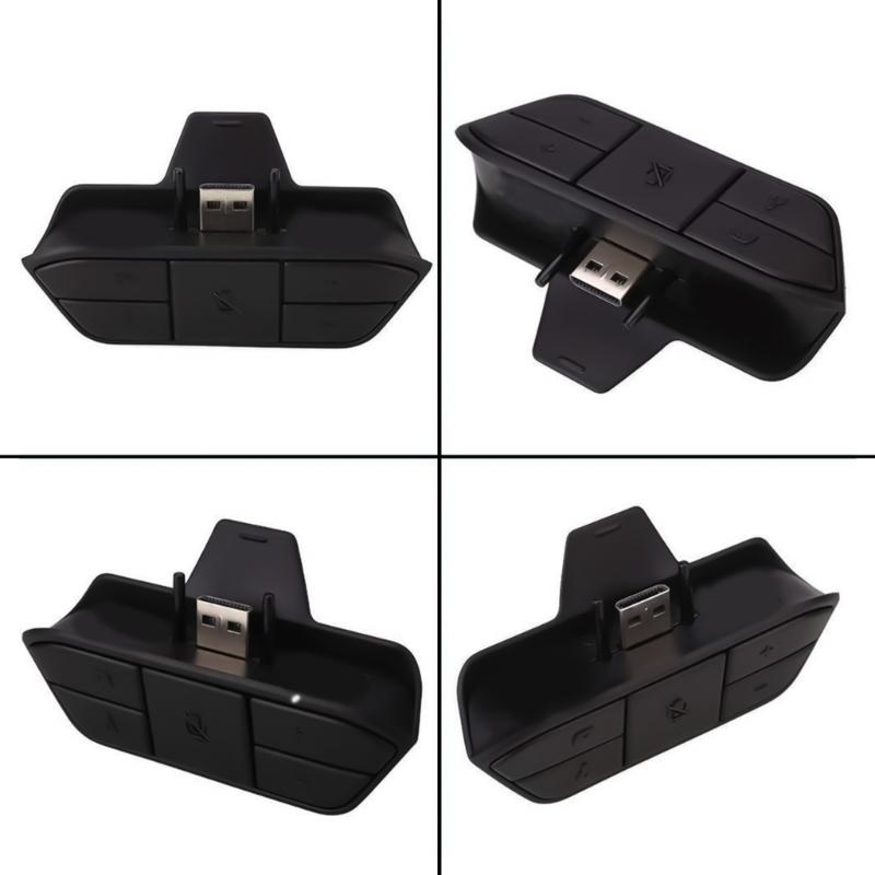 Gaming Headsets Adapter for Controllers, Simple No USB Cable Included