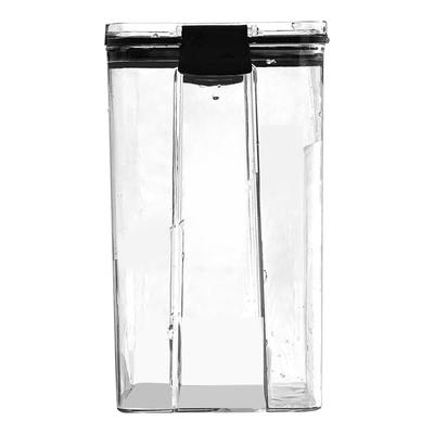 1800ml Vzduchotěsná nádoba na potraviny Zesílená Utěsněná Průhledná Kuchyňská Úložná Krabice s víkem