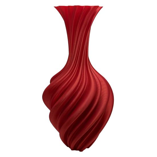 3D-gedruckte Spiralvase, Moderner minimalistischer Blumentopf für Trockenblumen, Nordische Kunstdekoration für Regale, Kreative Geschenkideen