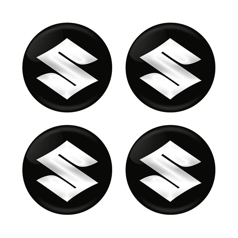 

56MM Wheel Hub Cap Sticker Car Caps Rim Stickers Badge Cover Decoration For Suzuki JIMNY Grand Vitara Sx4 Swift Alto чёрный
