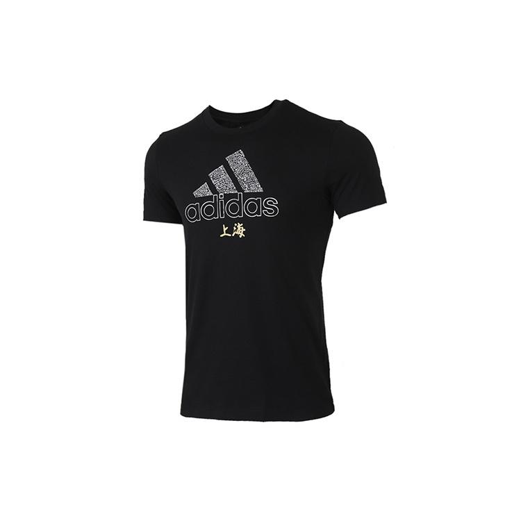 adidas Shanghai City Short Sleeve Black Men s GK4654 XXL