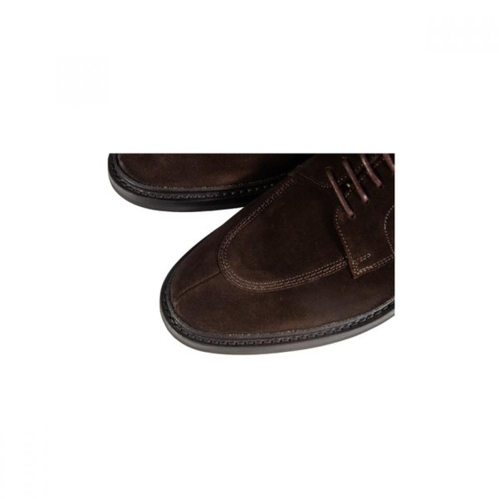 Loake Westminster Dark Brown Suede Seoul Edition