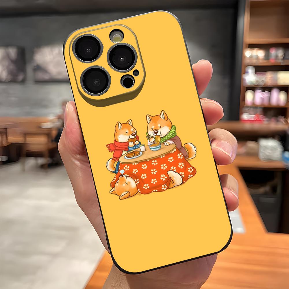 S-Shiba I-Inu Phone Case For IPhone 17 Pro Max 15 Pro 16 14 Plus 12 13 Mini 11 Pro Shockproof Soft Cover