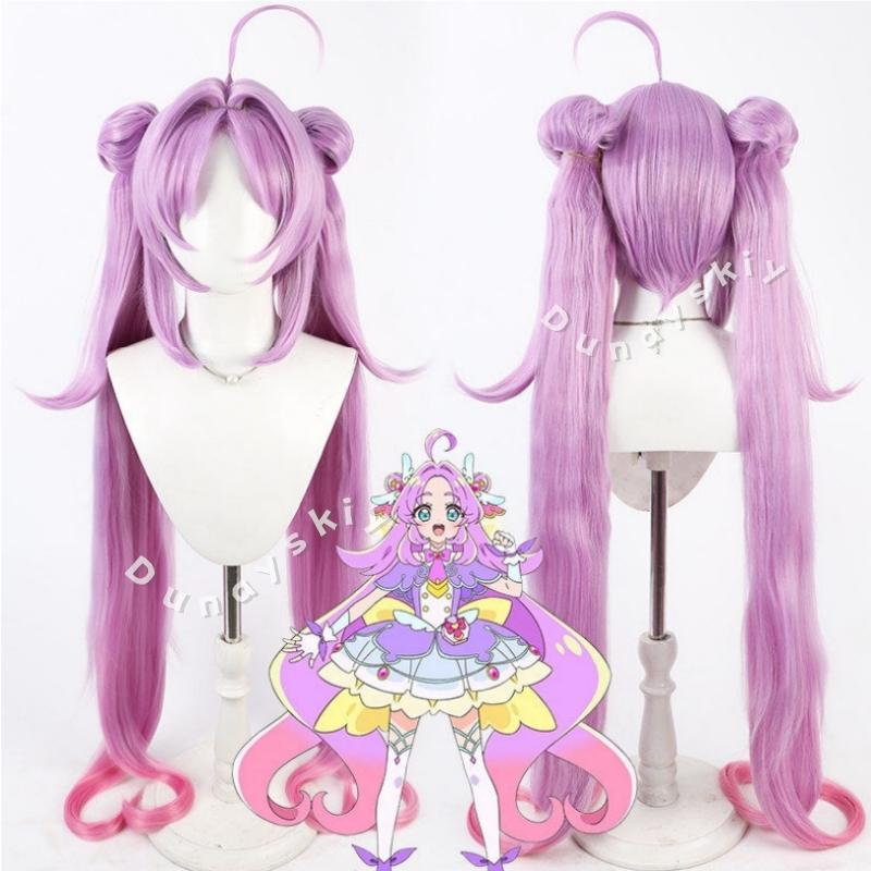 

Anime Star Detective Precure! Kobayashi Mirai Full Cosplay Costume Wig Set Sweet Lolita Dress Bow Headband For Women And Girls S