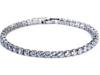 Women's Gold-Plated Zircon Tennis Bracelet - Full Diamond Design, Model S5650