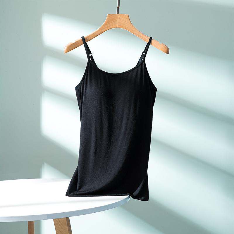 

Женские подтяжки из модала с регулируемыми лямками, однотонные, с нагрудными подушечками для утягивающего нижнего белья. XXL